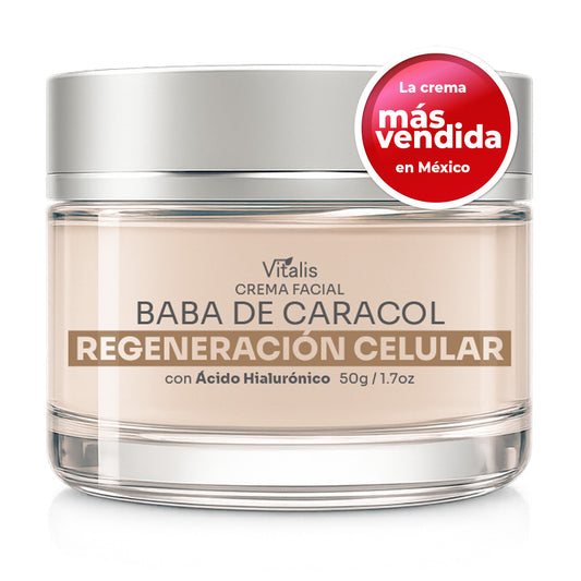 Crema Vitalis baba de caracol y acido hialurónico