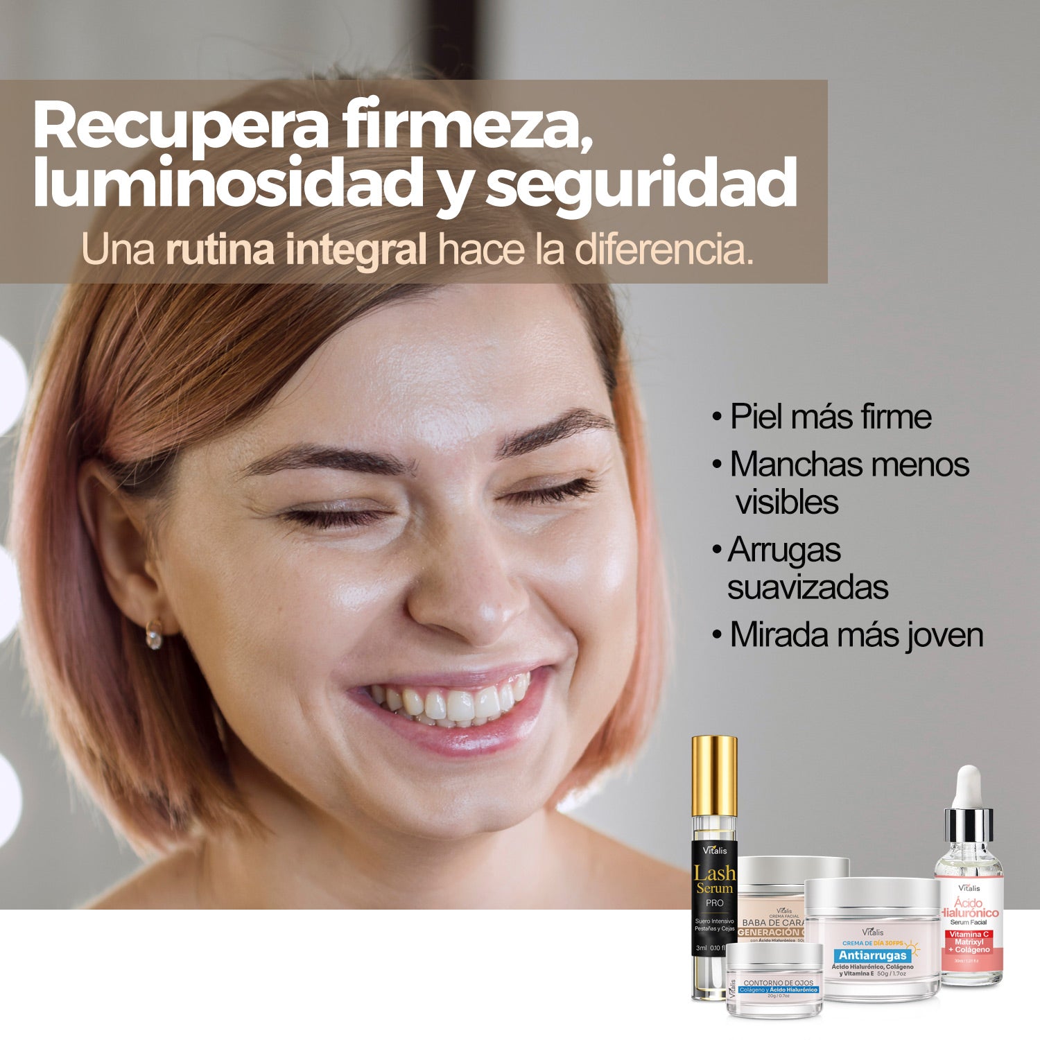 Kit Rejuvenecimiento Integral Vitalis 5 en 1