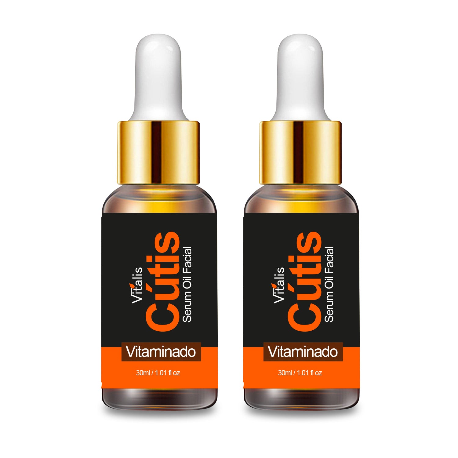 2 Serum Cútis - 100% Natural Vitamina C + Vitamina E + Antioxidantes