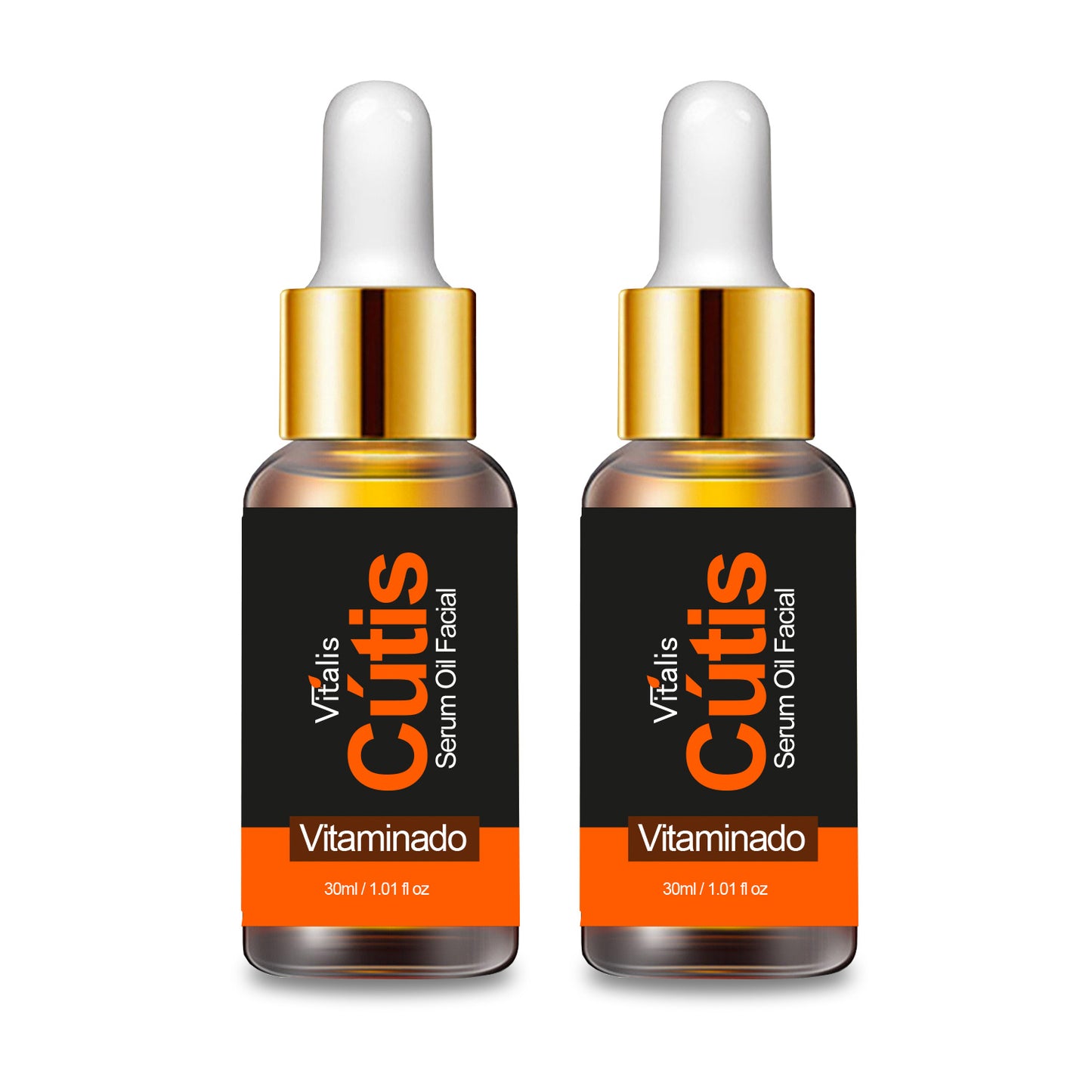 2 Serum Cútis - 100% Natural Vitamina C + Vitamina E + Antioxidantes