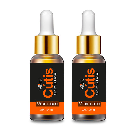 2 Serum Cútis - 100% Natural Vitamina C + Vitamina E + Antioxidantes