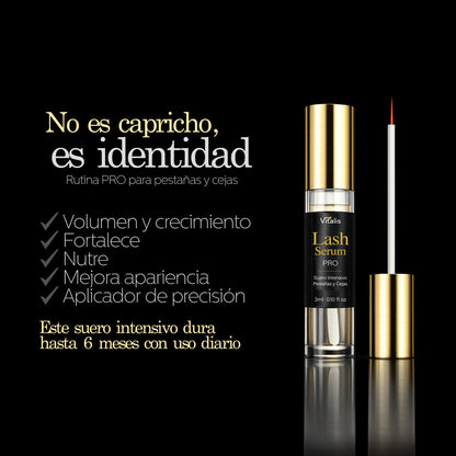 Serum Crecimiento Pestañas Y Cejas Fortalecedor Biotina Vitalis Lash Pro