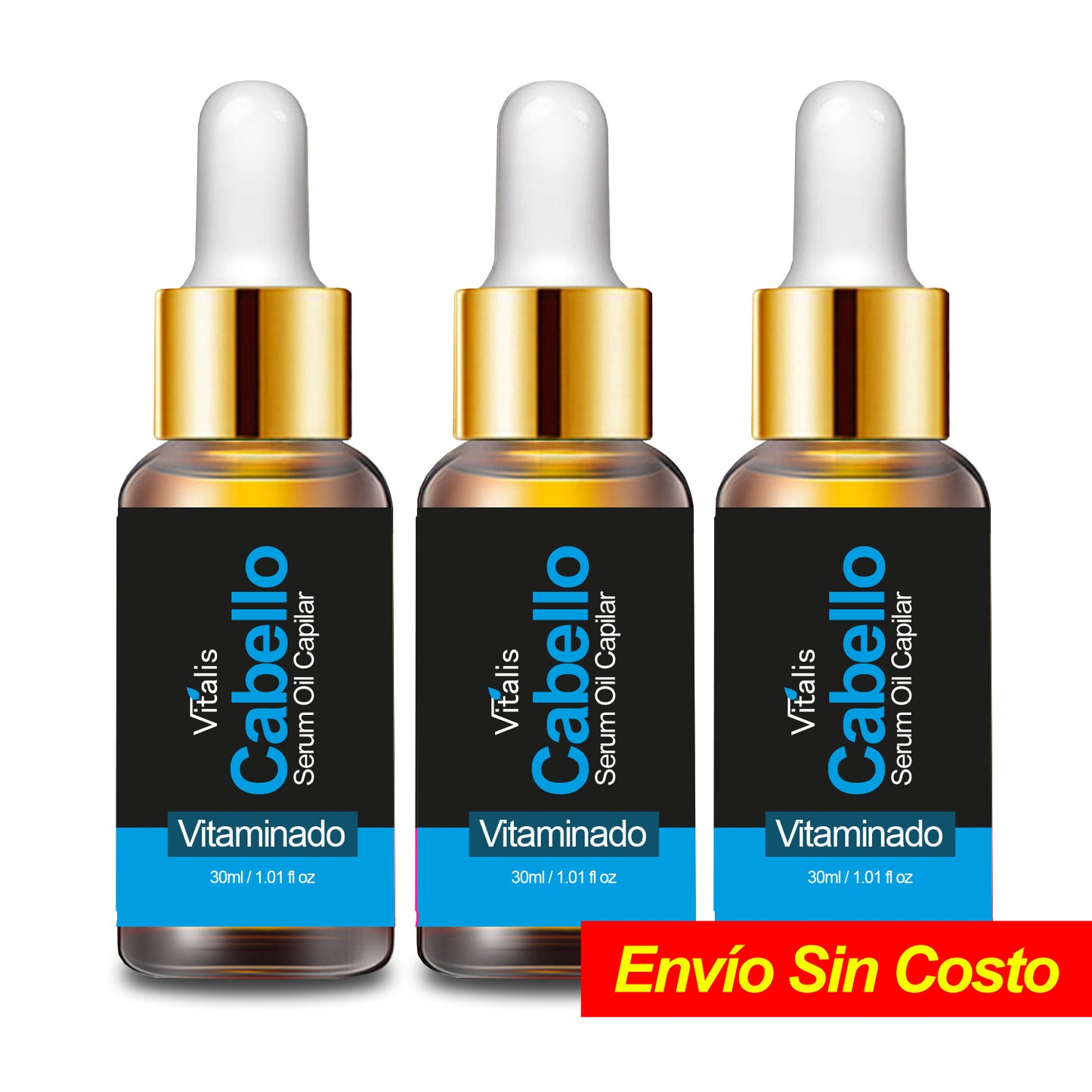 3 Serum capilar anticaída - reparación - fortalecedor
