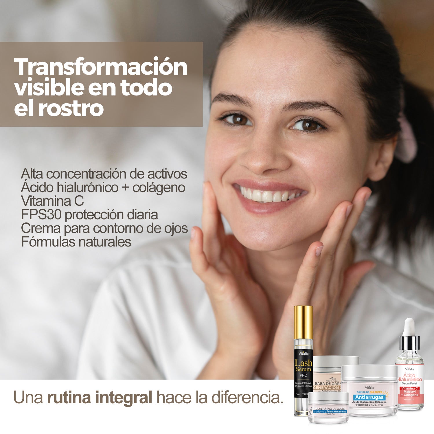 Kit Rejuvenecimiento Integral Vitalis 5 en 1