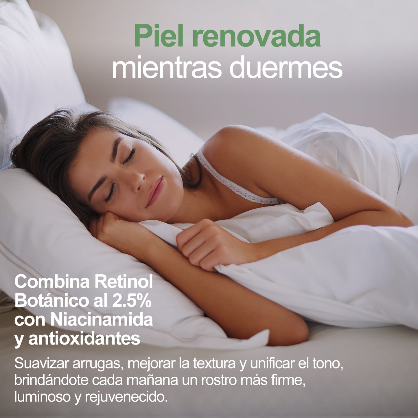 Serum Retinol B3 Natural Antiarrugas Alta Concentración 2.5%