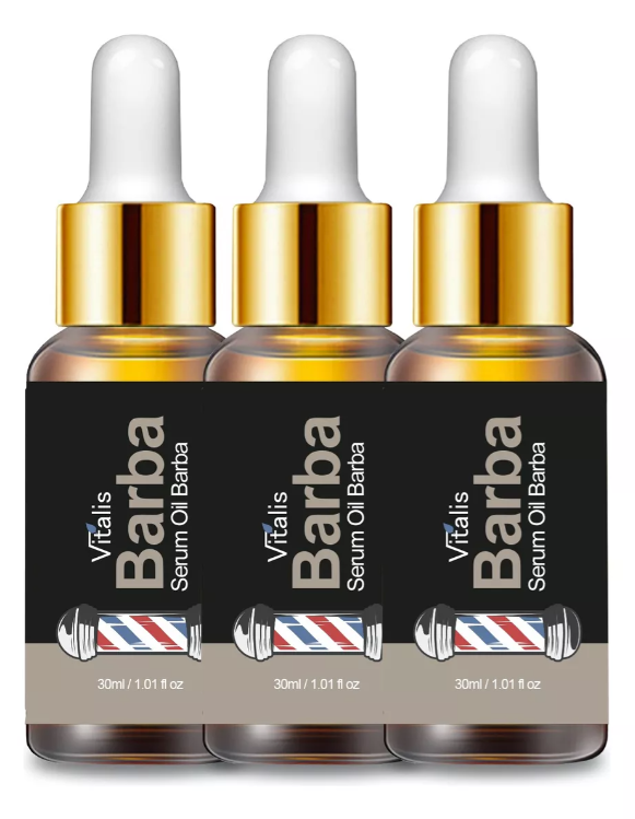 3 Serum Barba y Bigote 100% Natural