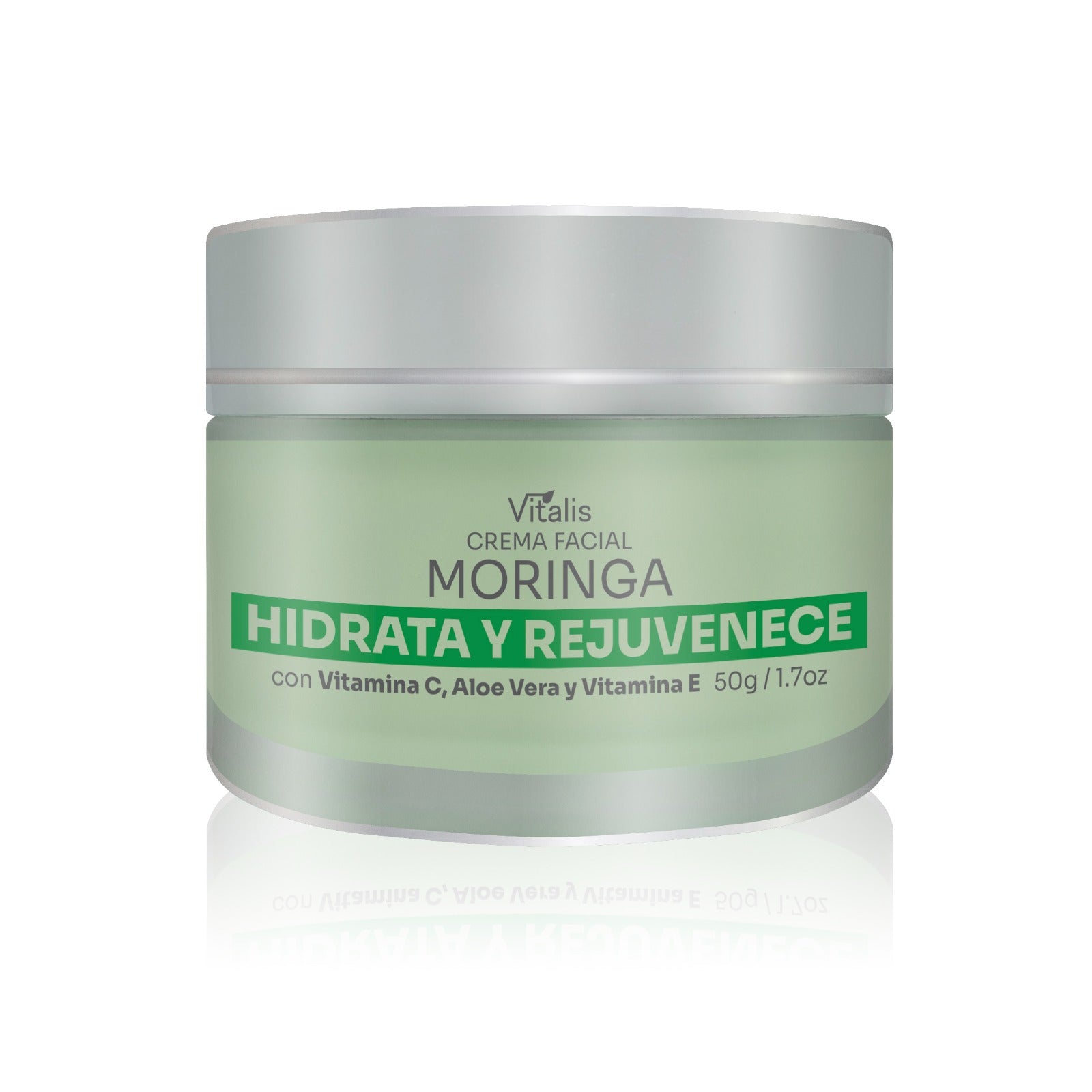 Crema Facial de Moringa + Hidratación y Cuidado Natural